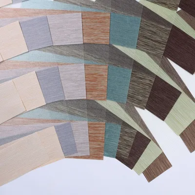 Zebra Blinds Fabric Day and Night Semi-Blackout Polyester Zebra Shades Fabric