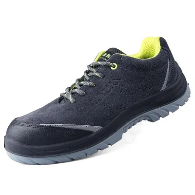Premium High Cut Safety Shoes with Non-Slip Steel Toe Design
