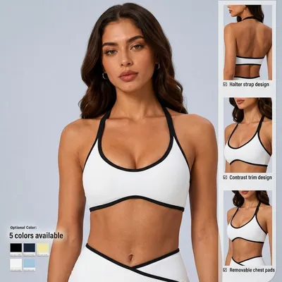 Clothing Manufacturer Wholesale Price Fitness Activities Wear Solid Tennis Outfit Vest Custom Personal Label Yoga Sport Bra