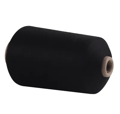 High Elastic Polyester Yarn White Black Colors Polyester Yarn Nylon-Copy Imitation Nylon Yarn Socks Yarn