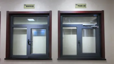 Aluminium Windows and Doors Aluminium Double Glass Sliding Window
