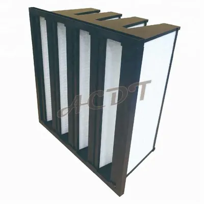 V Bank Filter Separator Air Filter HEPA H13