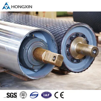 High Wear Resistant Cn Layer Conveyor Pulley Rubber Lagging Sheet with Diamond Pattern Lagging Material Types