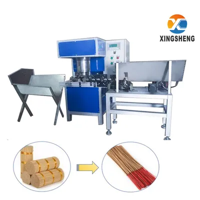 Fully Automatic Bamboo Wood Incense Stick Agarbatti/Incense Stick Making Machine