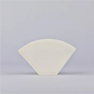 Eco-Friendly 100PCS Cone Coffee Filter Paper for 2-4 Persons for Tea Food