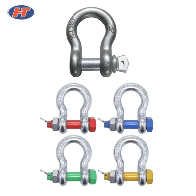 Wholesale Bow Shackle for Rope and Wire Rope Connection