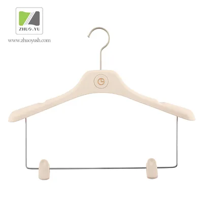 Men's Garment Brand Shop Used Plastic Clothes / Bottom Hanger