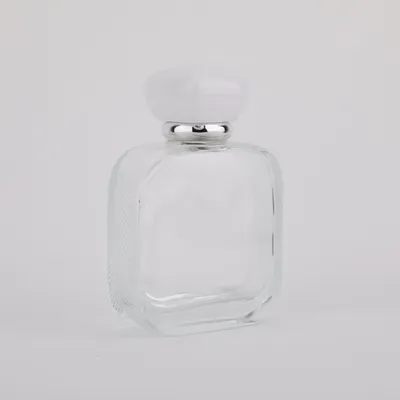 New Design Shaped Glass Fragrance Bottle Empty Cosmetic Packaging Glass Perfume Bottle