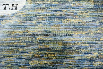 2016 Ocean Color High-Grade Chenille Jacquard Fabrics for Countries to Customer