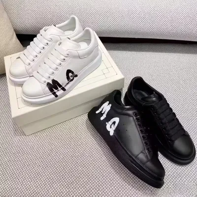 Luxury Designer High Quality Non-Slip Black Graffiti Platform Shoes for Man Woman