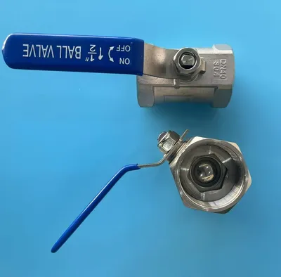 1PC Stainless Steel Thread Ball Valve