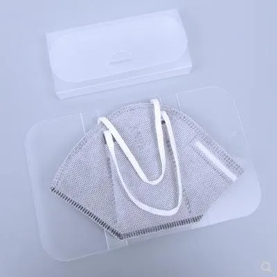 Custom Promotional Tri Fold Face Cover Folder PP Wallet Pocket for Face Cover