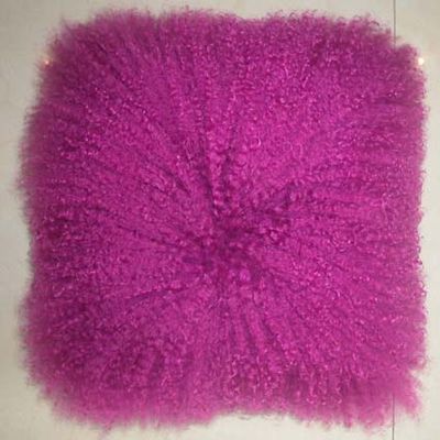 Mongolia Lamb Fur Cushion Case (A-001)