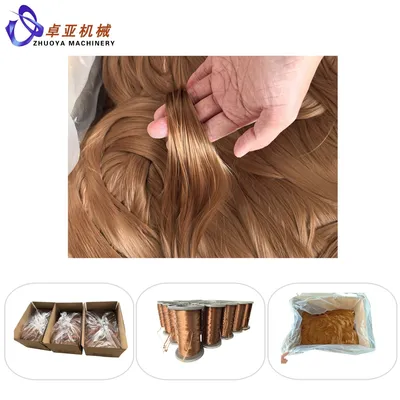 Hottest Ptt Synthetic Hair Fiber Material Ht Matt Fiber for Wigs Extensions Braidings Crochet