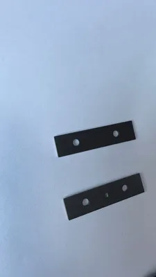 15X15X2.5mm Wood Cutting Tungsten Carbide Tool Square Carbide Inserts Reversible Knives for Woodworking Helical Cutterhead