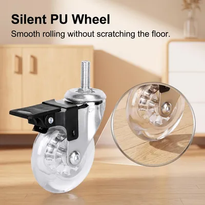 Distributor Wanted Light Duty Machine Swivel Phenolic Tool Free Installation Casters Made of PU