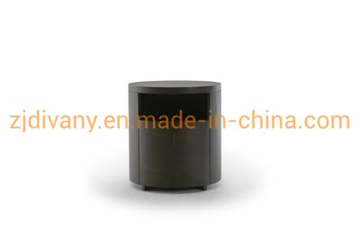 Round Night Stand Wood Night Table PC-714