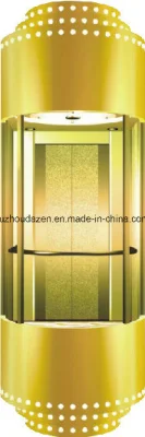 Manufacturer Price for Indoor Panoramic Sightseeing Circular Glass Elevator Lift