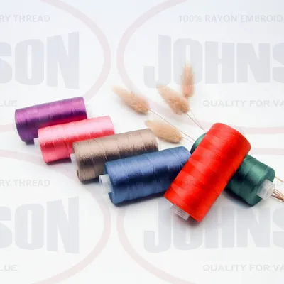 Versatile 120d/2 Rayon Embroidery Thread for Creative Projects
