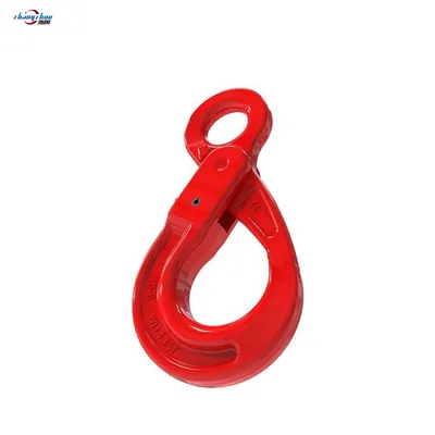 Reliable and Enhanced G80 Durable Self-Lock Eye Hook for Safe Mining Operations