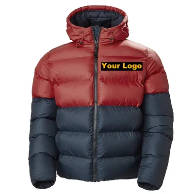 Waterproof Custom Logo Padded Coat Heavy Duty Warm Winter Jacket