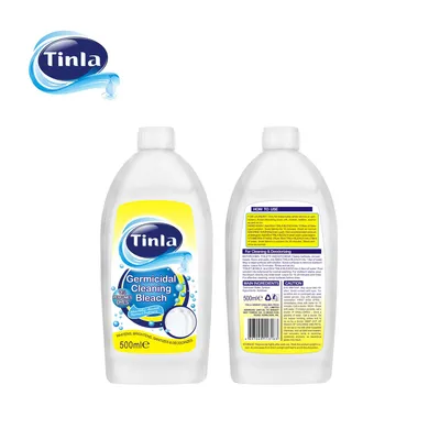 Germicidal Cleaning Bleach 500ml with Factory Price Hypochlorite Sodium