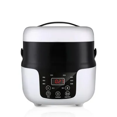 Hot Multi-Function 12V24V Car Household Dual-Use Convenient Mini Rice Cooker
