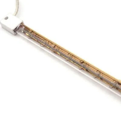 Jack 2 2000W 440V Fast Heating IR Twin Tube Emitter with Medium Wave Infrared Heating Lamp