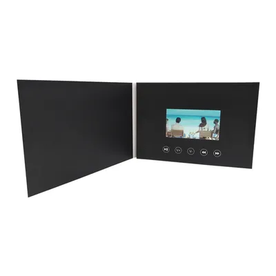 4.3inch Blank Video Brochure Cards for Birthday Weddding Advertising Invitation LCD Video Player