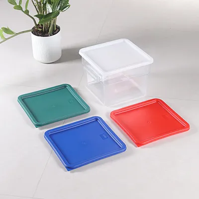 Plastic Food Storage Containers - Wholesale Clear PC Square Stackable