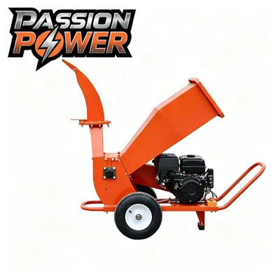 Astilladora Passionpower Mulcher Shredder Trituradora De Madera Machine Wood Chipper for Sale