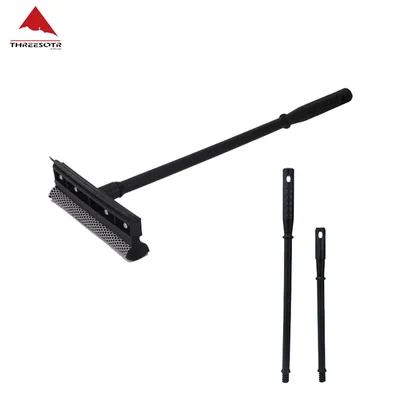 8" Plastic Auto Window Squeegee in Black Color (1507302)