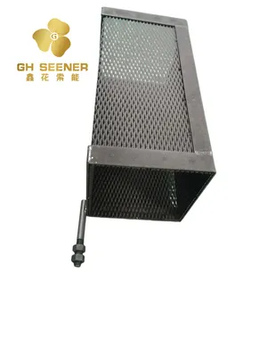 Insoluble Mmo Titanium Mesh Basket Electrode for Electroplating and Metal Recovery