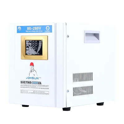 220V 110V Single Phase Intelligent Voltage Regulator Digital Automatic Voltage Stabilizer
