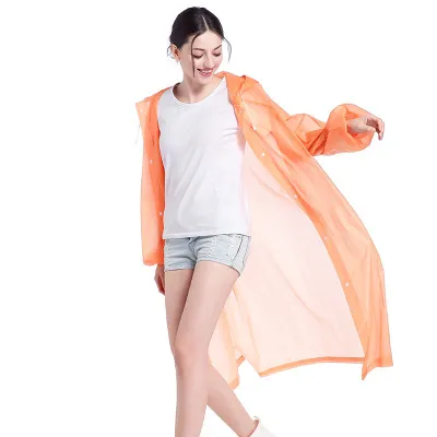 Non-Disposable PEVA EVA Raincoat Material Cycling Poncho