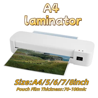 Portable Mini A4 Laminator for Office Home and School