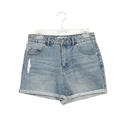 Summer Fashion Popular Rolled-Edge Denim Short for Girls