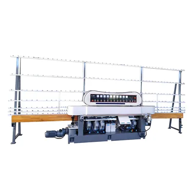Automatic Edge 45 Degree Grinding Machine Fast Glass Edge Grinding Machine