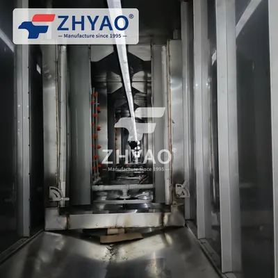 Customized Highway Guardrail Fence Power and Free Conveyor Powder Coating Lines