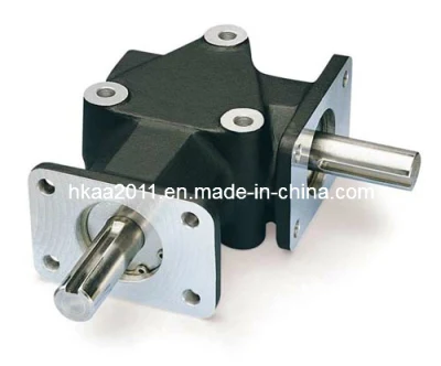 Two-Way Speed Reducer Worm Transmission Gear Box, Bevel Gear Box