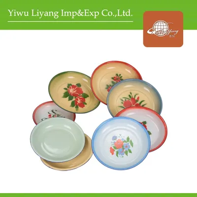 Enamel Rice Plate (BY-4103)