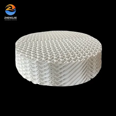 High Temperature Resistance Ceramic Corrugated Plate Structured Packing for Absorption Tower
