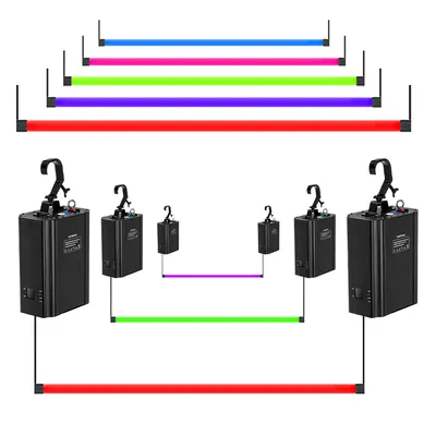 LED Kinetic Lifting Pixel Bar Tube DMX Control RGBWA Tube Light for Stage Night Club