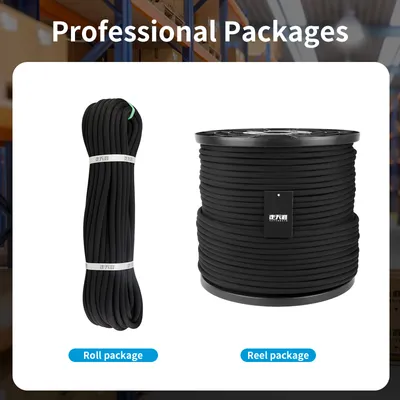 10.5mm Aramid Static Rope for Reliable Outdoor Climbing Safety