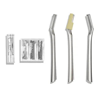 Professional Stainless Steel Eyebrow Trimmer for Facial Hair Removal