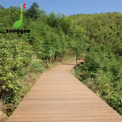 High Density Solid Strand Woven Bamboo Decking Outdoor Garden Deck Bamboo Decking