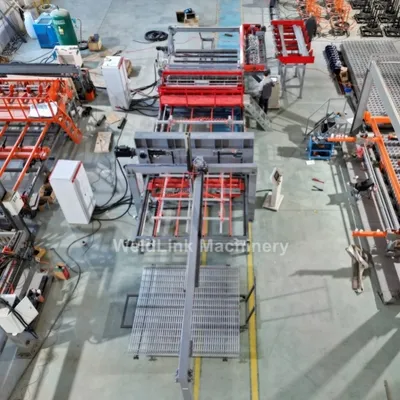 Automatic Welded Fence Panel Bending Welding Line in Stock