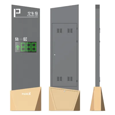 LED Parking Guidance Display for Car Park Entry