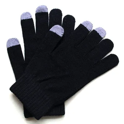 Men's Fashion Cashmere Knitted Touch Screen Warm Gloves (YKY5460)