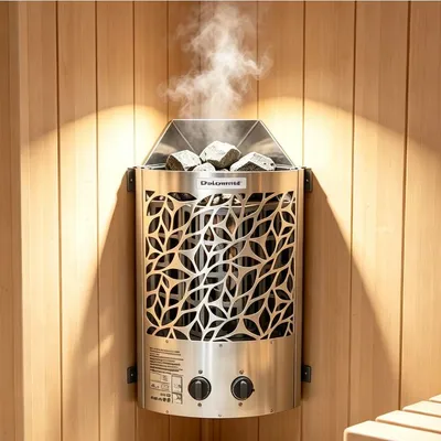 Stainless Steel Corner Sauna Heater Durable for Indoor Sauna